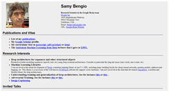 Desktop Screenshot of bengio.abracadoudou.com