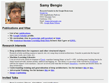 Tablet Screenshot of bengio.abracadoudou.com