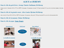 Tablet Screenshot of alice.abracadoudou.com